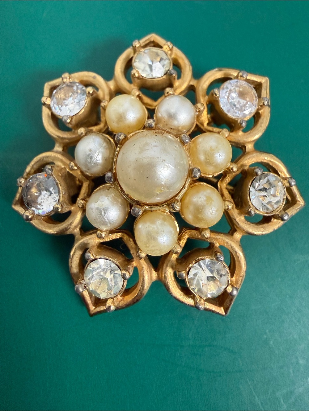Vintage Sarah Coventry Brooch “Starlit Trio” brooch or Pendent
